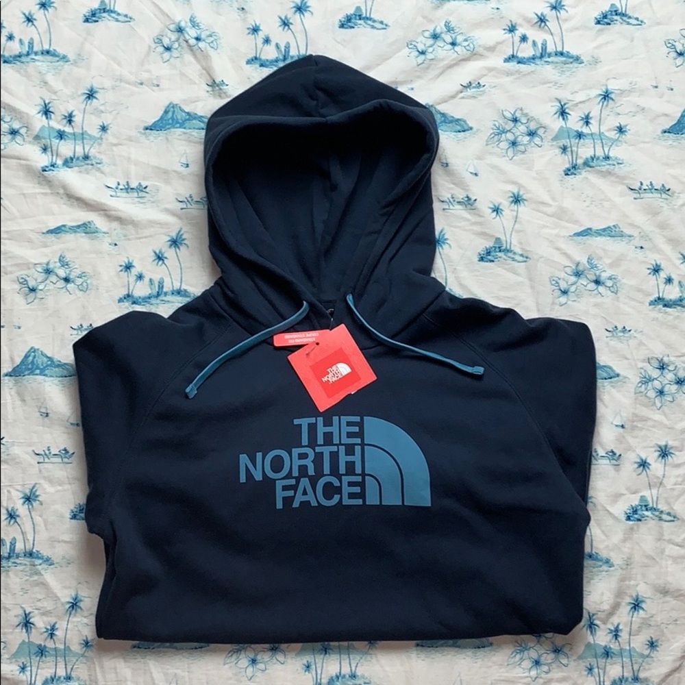 The North Face Womens Half Dome Hoodie Urban Navy - Picture 9 of 9